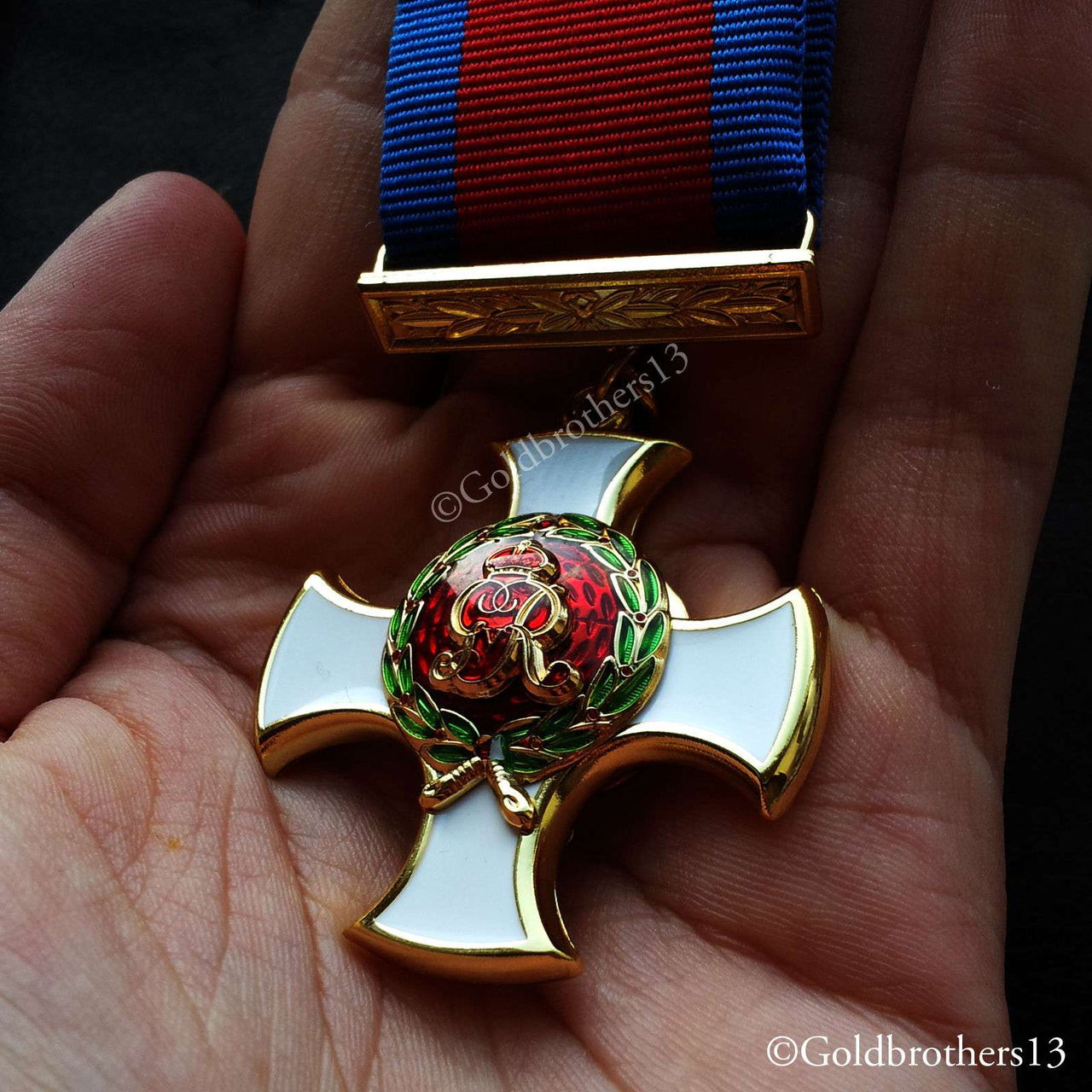 DSO Medal : Distinguished Service Order Military Decoration British Medal Repro