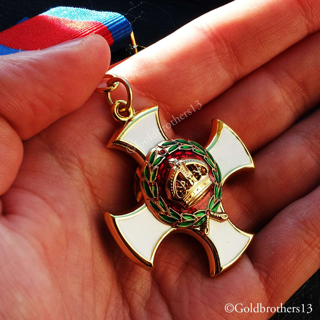 DSO Medal : Distinguished Service Order Military Decoration British Medal Repro