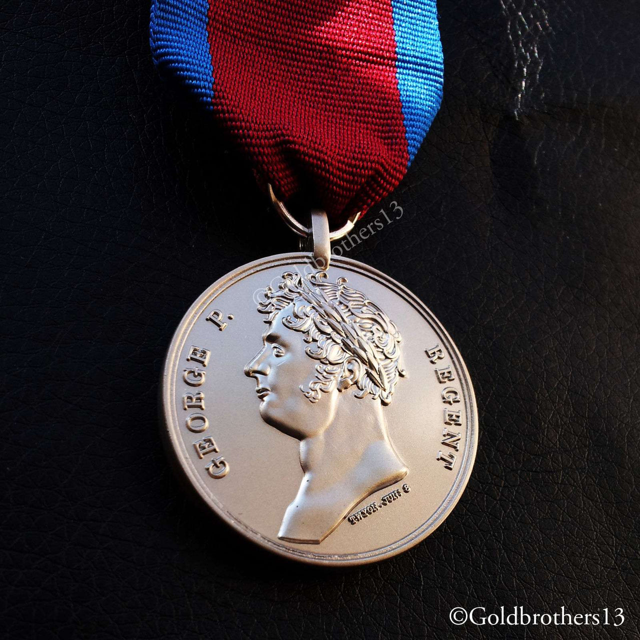 British army medal battle waterloo