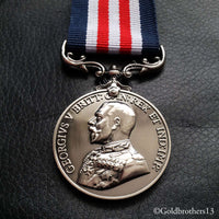5X SET MILITARY MEDAL GEORGE CROSS MILITARY CROSS BRITISH WAR & VICTORY COPY